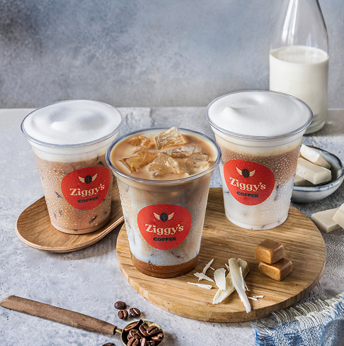 Velika ponuda mliječnih kava s okusom